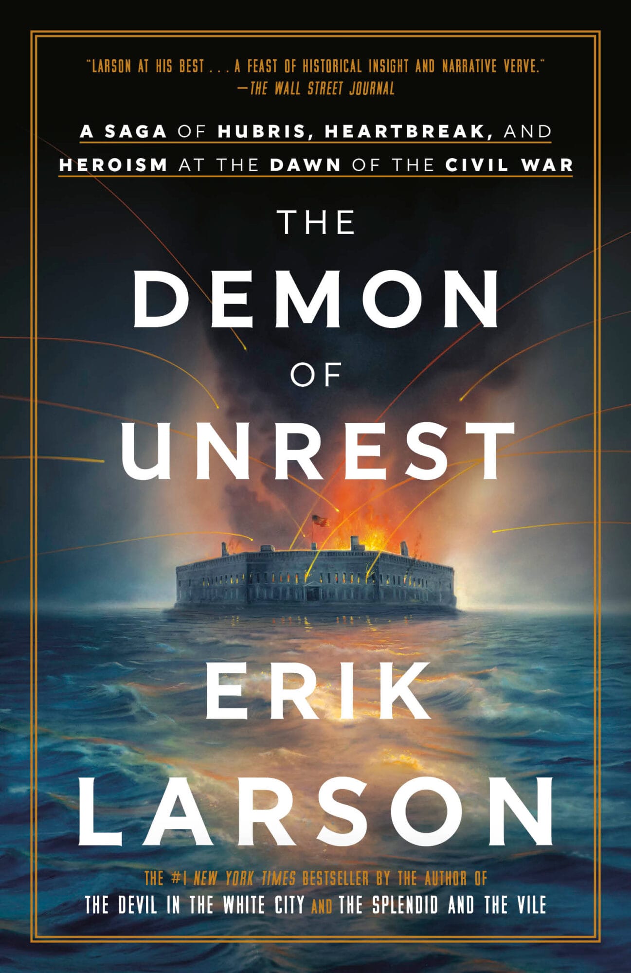 The Demon of Unrest Paperback Cover - Erik Larson