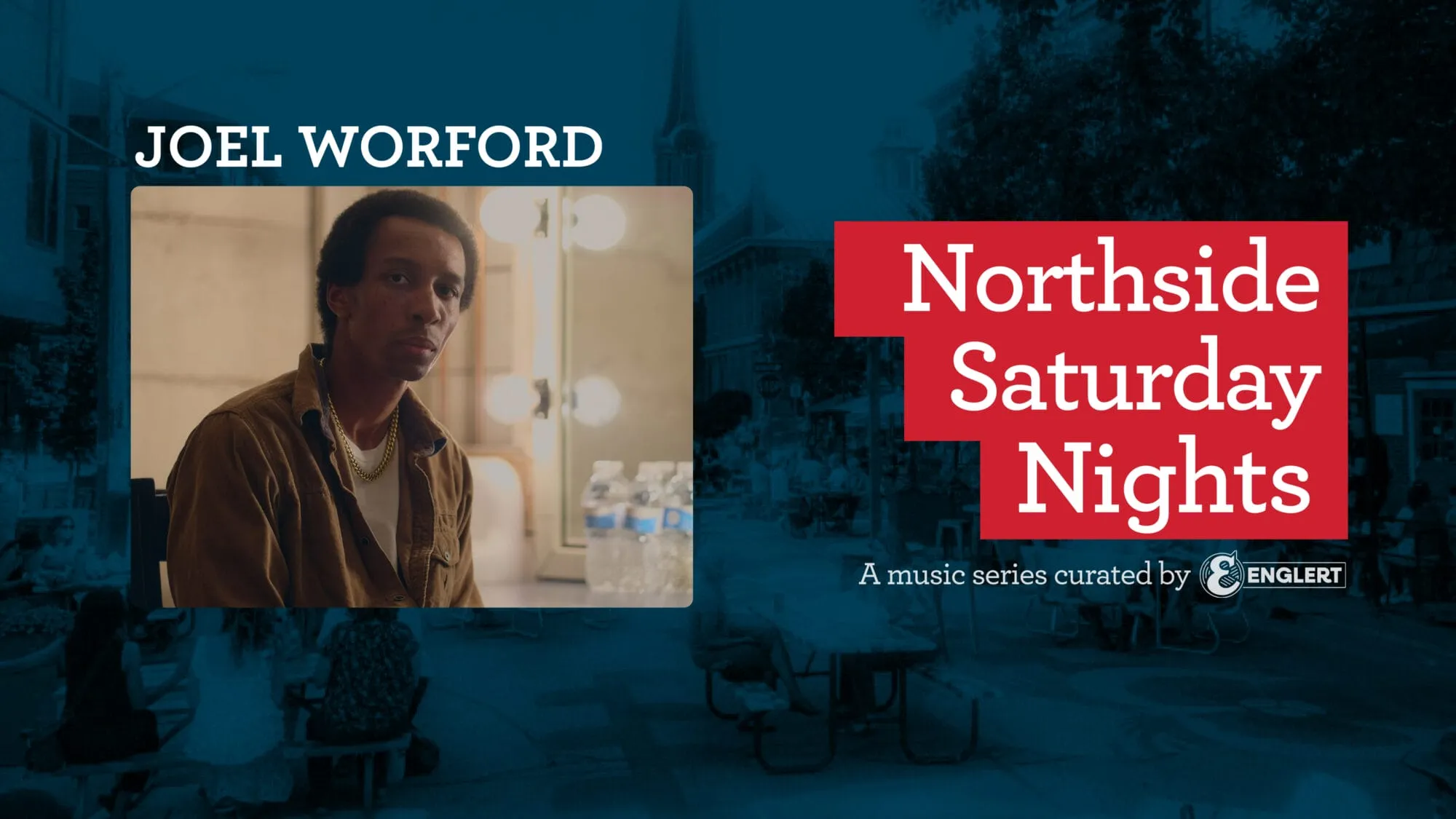 Joel Worford plays the Iowa City Northside Series on June 6