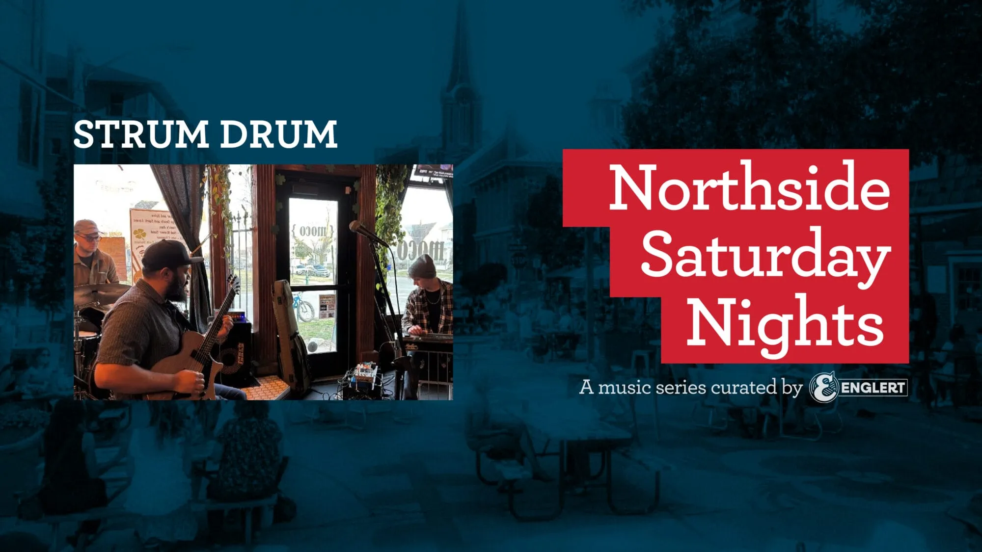 Strum Drum plays the Iowa City Northside on May 9